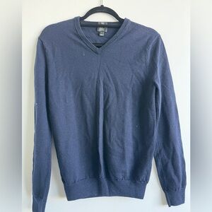 Men’s J.Crew Merino Wool Navy sweater size M